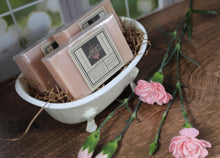 Load image into Gallery viewer, Calamine, Tea Tree & Peppermint Essential Oil handmade soap