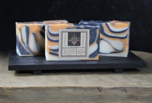 Load image into Gallery viewer, Tiger stripe handmade soap