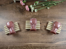 Load image into Gallery viewer, Wine glass handmade soap