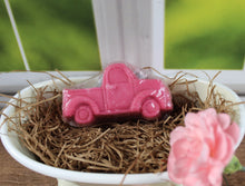 Load image into Gallery viewer, Little red truck handmade soap