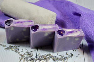 Lavender Haze handmade soap