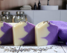 Load image into Gallery viewer, Lavender handmade soap