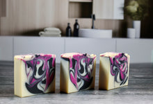 Load image into Gallery viewer, Black Raspberry & Vanilla handmade soap
