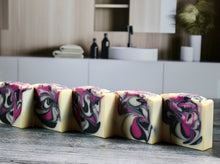 Load image into Gallery viewer, Black Raspberry & Vanilla handmade soap