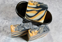 Load image into Gallery viewer, Tiger stripe handmade soap