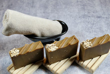 Load image into Gallery viewer, Pine Tar & Oatmeal handmade soap