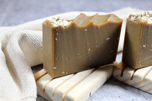 Load image into Gallery viewer, Pine Tar & Oatmeal handmade soap