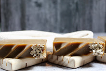 Load image into Gallery viewer, Pine Tar & Oatmeal handmade soap