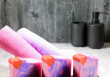 Load image into Gallery viewer, Love Spell dupe handmade soap