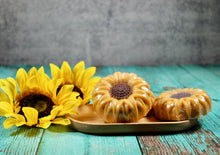 Load image into Gallery viewer, Sunflower handmade soap