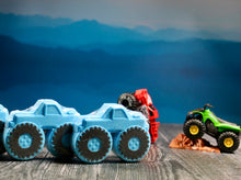 Load image into Gallery viewer, Monster Truck Bath bomb - 4.5 oz - Monkey farts Scent