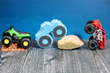 Load image into Gallery viewer, Monster Truck Bath bomb - 4.5 oz - Monkey farts Scent
