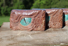 Load image into Gallery viewer, Green Eyed Dragon handmade soap