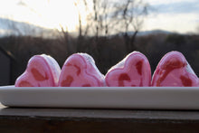 Load image into Gallery viewer, Heart Bath bomb - 4.5 oz - Bite me! Scent