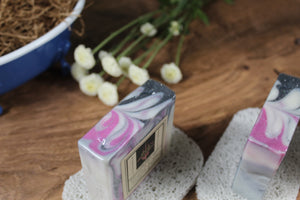 Black Raspberry & Vanilla handmade soap