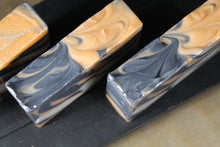 Load image into Gallery viewer, Tiger stripe handmade soap
