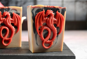 Dragon’s blood handmade soap