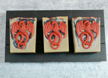 Load image into Gallery viewer, Dragon’s blood handmade soap
