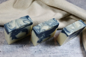 Curved & chiseled - handmade soap