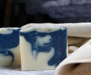 Curved & chiseled - handmade soap