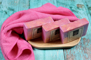 Ruby Red Grapefruit handmade soap