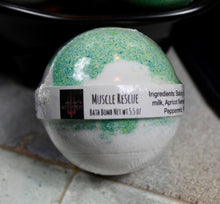 Load image into Gallery viewer, Bath bomb - 5.5 oz - Muscle Rescue
