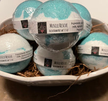 Load image into Gallery viewer, Bath bomb - 5.5 oz - Muscle Rescue
