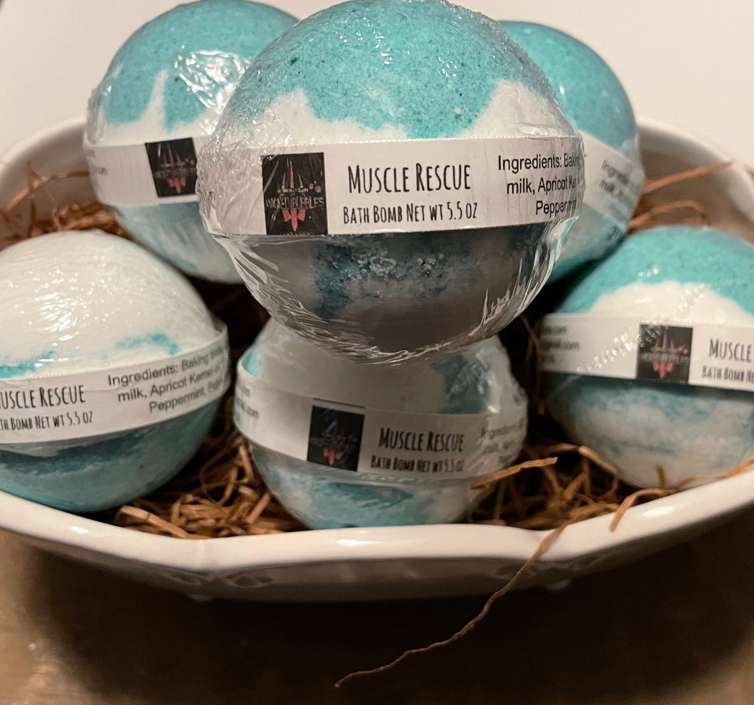 Bath bomb - 5.5 oz - Muscle Rescue