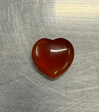 Load image into Gallery viewer, Red agate heart inside Bath bomb - 4.7 oz - LOVE SPELL cauldron
