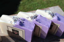 Load image into Gallery viewer, Lavender handmade soap
