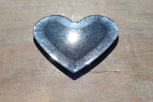 Load image into Gallery viewer, Charcoal Grey Heart resin coaster
