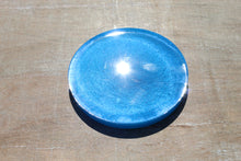 Load image into Gallery viewer, Blue resin coaster

