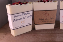 Load image into Gallery viewer, Custom Bridal shower/wedding favor handmade soap
