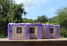 Load image into Gallery viewer, Lilac handmade soap
