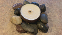 Load and play video in Gallery viewer, Coconut shell wood wick soy candle-Caribbean coconut scented
